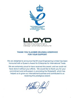 Certifikát Lloyd Zelenka Certifikát Lloyd Zelenka